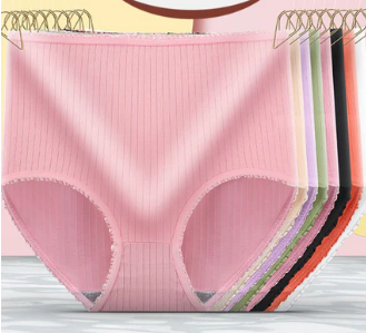 Eco-Friendly Reusable High-Waisted Underwear