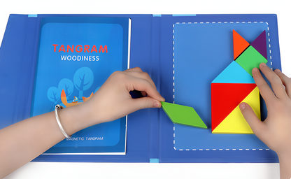 Educational Magnetic Puzzle Book for Kids