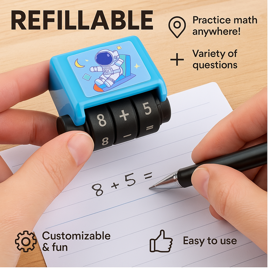 Educational Math Quiz Roller