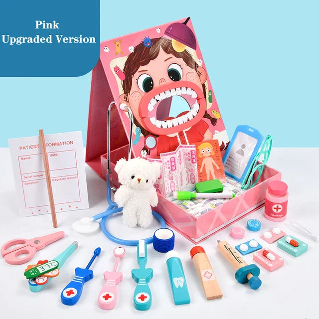 Kids 3-in-1 Doctor Play Set with Store