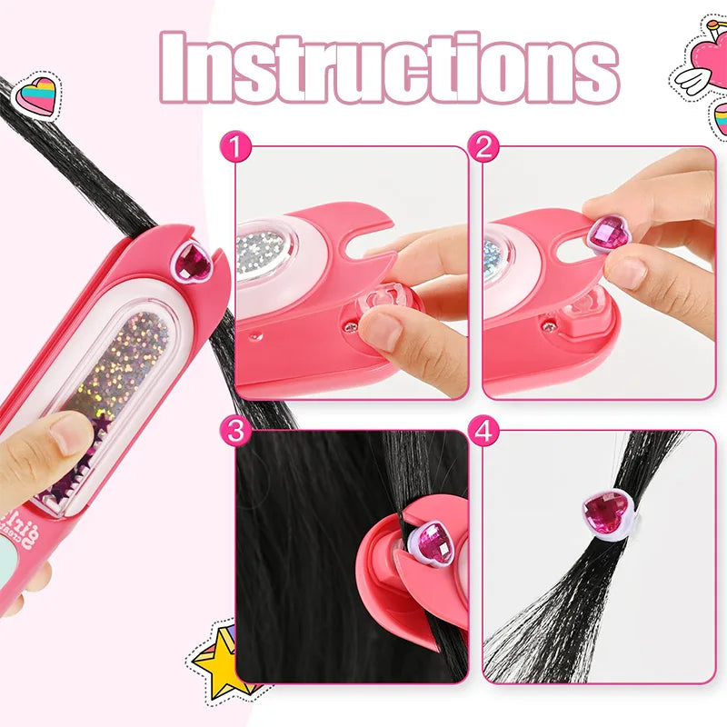 Shiny Hair Clips and Pins Set - Stylish Hair Decor