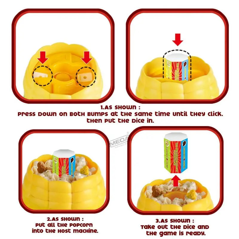 Fun Family Popcorn Game Night Kit
