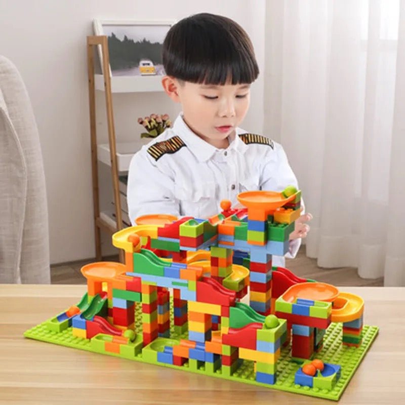 Fun Marble Coaster Building Kit for Kids - Fesara