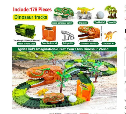 Fun Dinosaur Train Set with Extra Cars