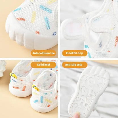 Comfy Kids Summer Sandals with Soft Mesh Upper - Fesara