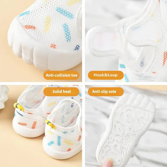 Comfy Kids Summer Sandals with Soft Mesh Upper - Fesara