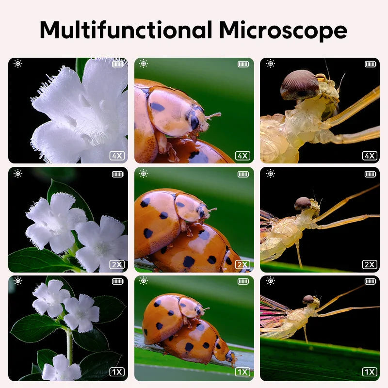 Fesara Portable Kids Microscope Kit