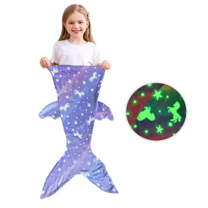 Colorful Ocean Mermaid Sleep Bag