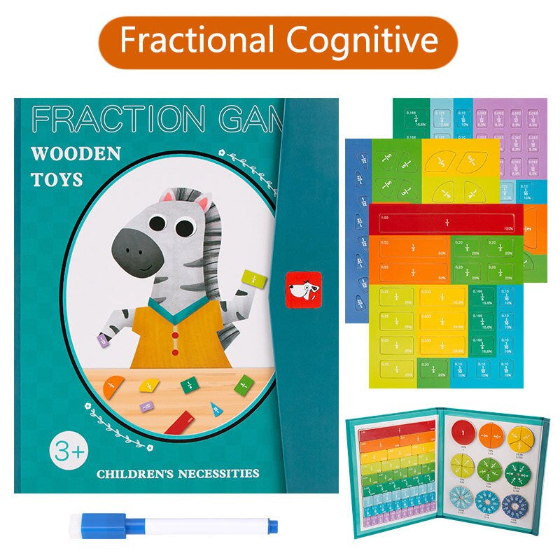 Fun Math Book for Kids | Learning Fractions Made Easy