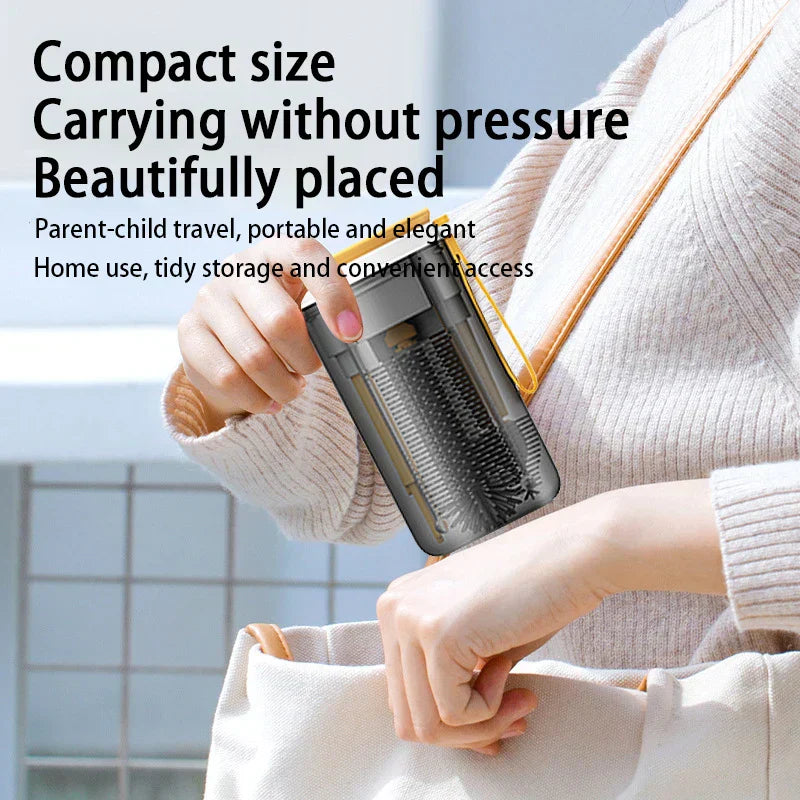 Portable Baby Bottle Cleaning Kit with Travel Brush