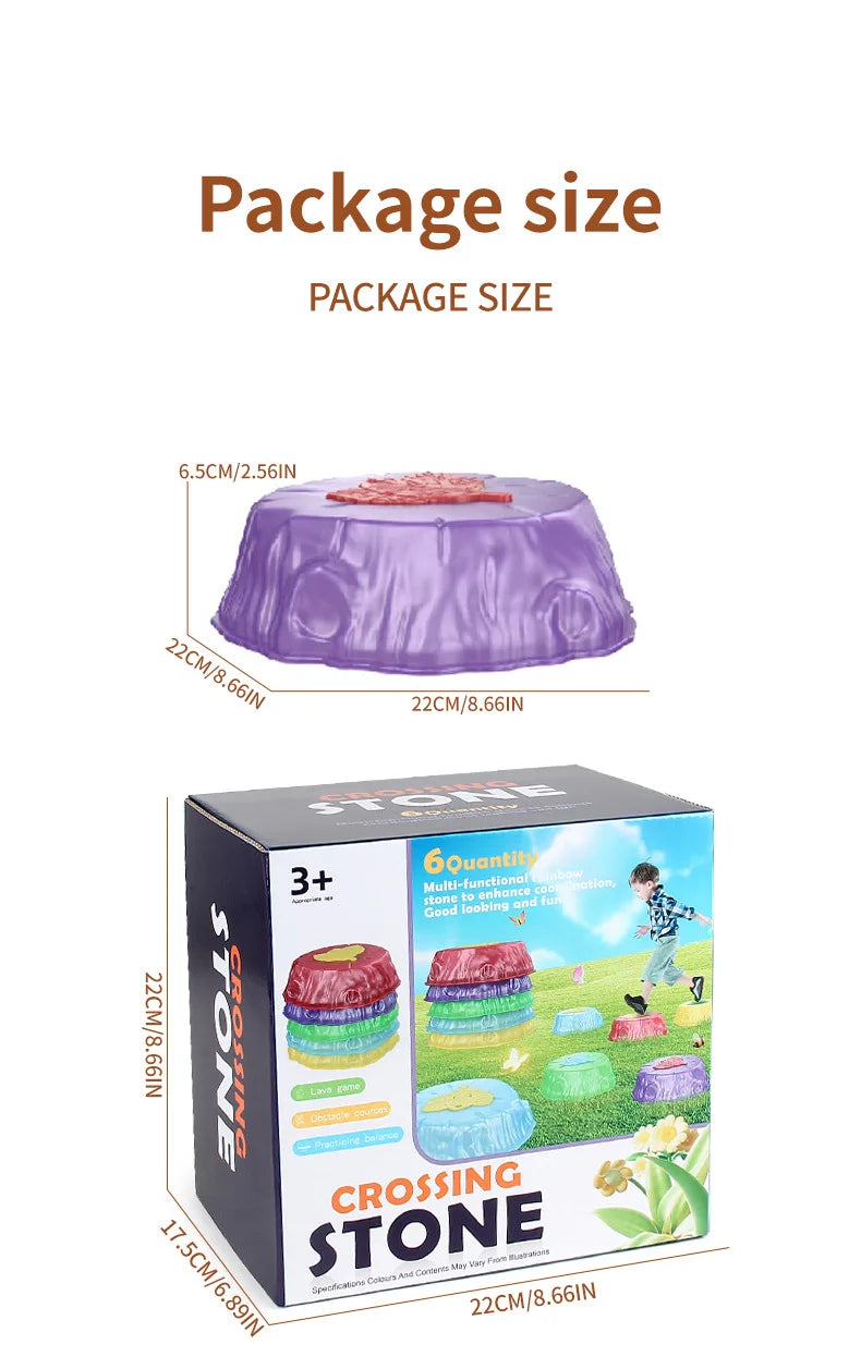 Fun Kids Balance Stones Set