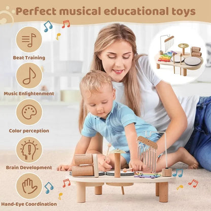 Fun Kids Musical Instrument Table
