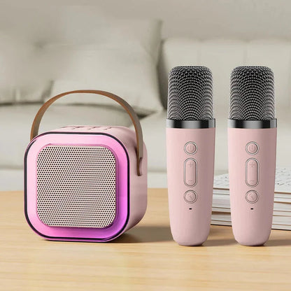 Wireless Karaoke System with Portable Bluetooth Speaker - Fesara
