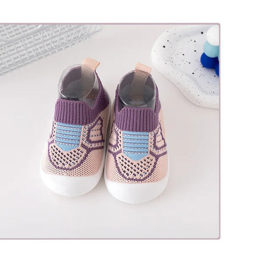 Soft Baby Sneakers – Lightweight Breathable Toddler Shoes - Fesara