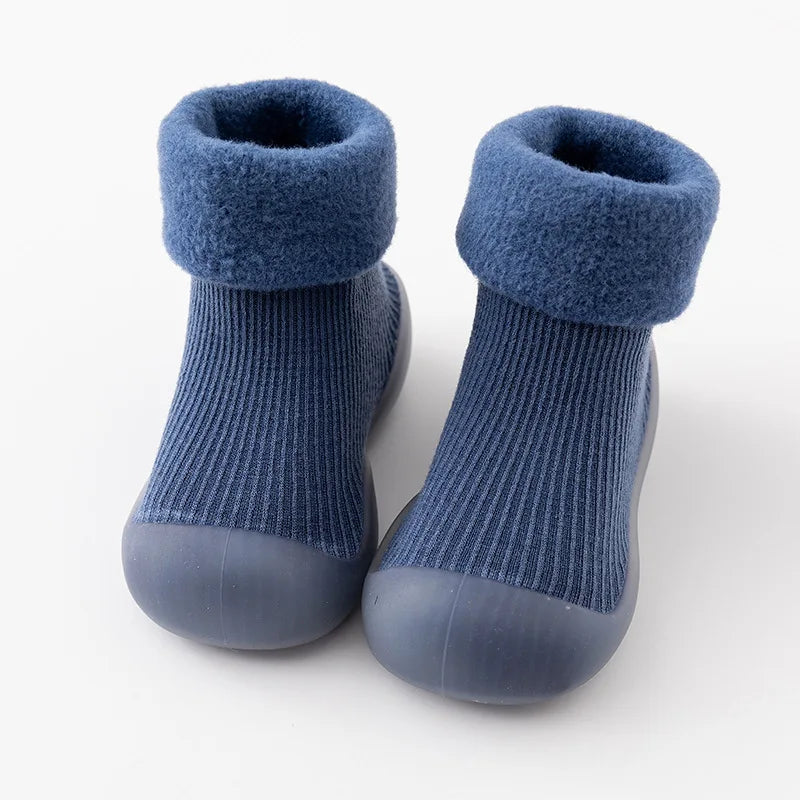 Grip Sole Toddler Socks Shoes for Boys Girls