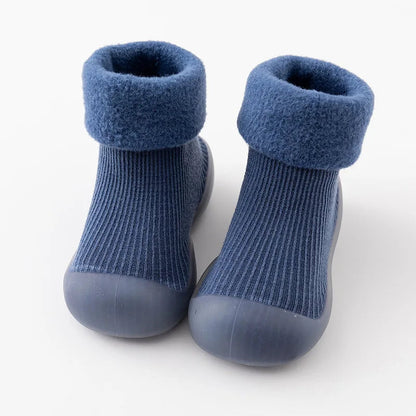 Grip Sole Toddler Socks Shoes for Boys Girls