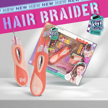 Easy Hair Braider Kit for Girls with Beads