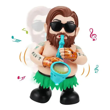 Vibrant Musician Figurine Statue