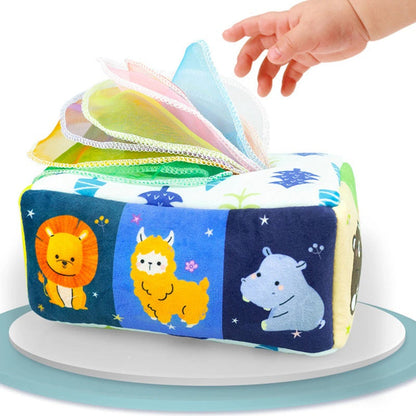 Colorful Tissue Box Toy for Kids - Fesara