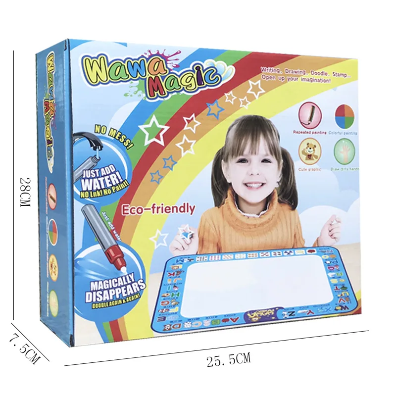 Colorful Kids Water Drawing Play Mat