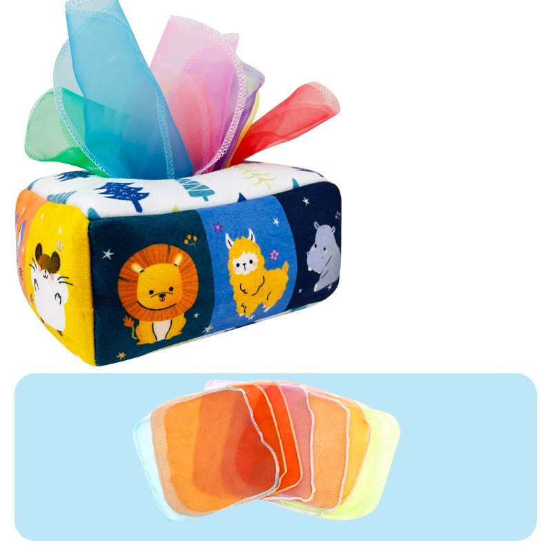 Colorful Tissue Box Toy for Kids