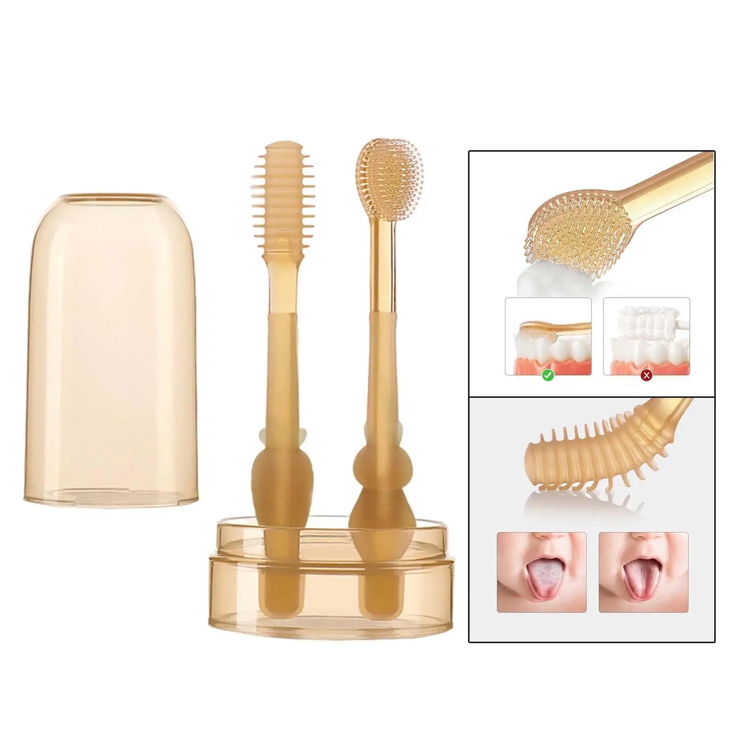 Gentle Baby Toothbrush Set - Soft Bristle Oral Care