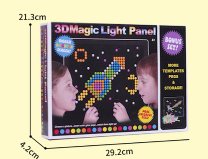 Colorful LED Plug in Night Light Set