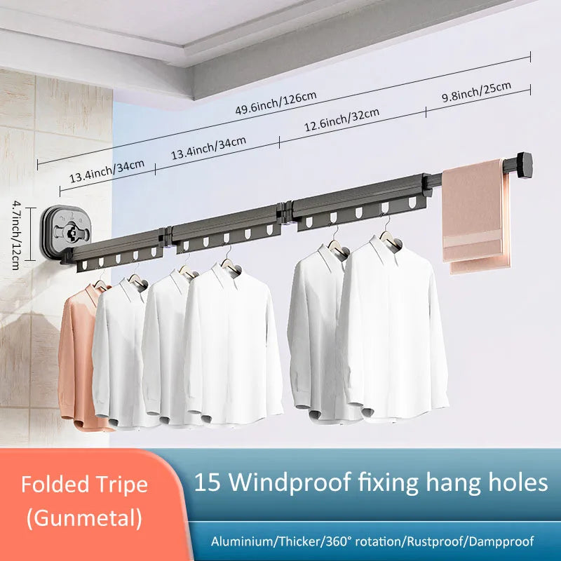 Space Saving Foldable Clothes Dryer Rack - Fesara