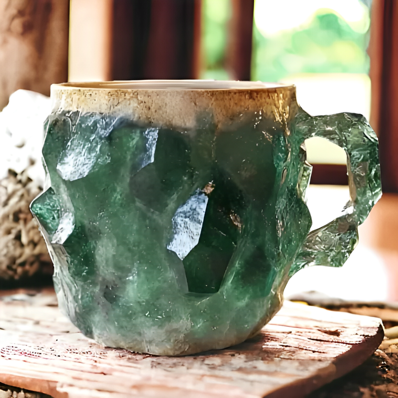 Luxury Crystal Glass Coffee Mug