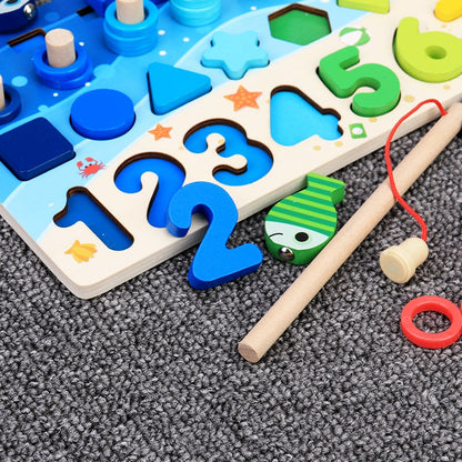 Learning Wooden Activity Board for Kids