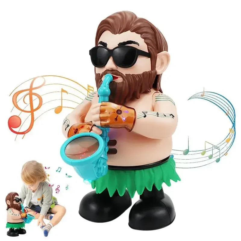 Vibrant Musician Figurine Statue