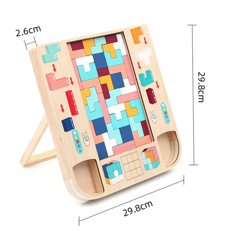 Fun Puzzle Tetris Block Game