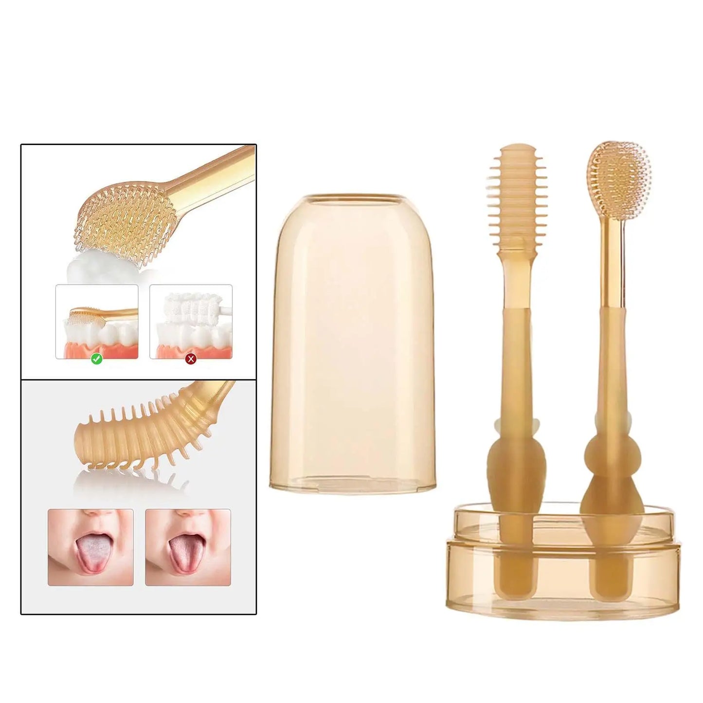 Gentle Baby Toothbrush Set - Soft Bristle Oral Care