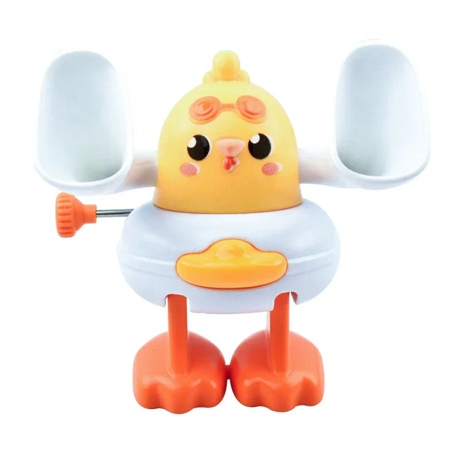 Colorful Wind Up Jumping Animal Toy