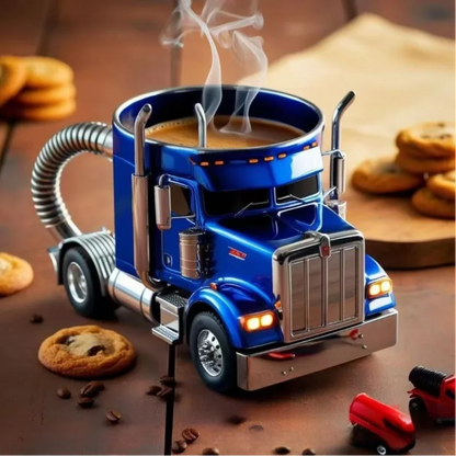 Retro Style Coffee Truck Mug - Fesara