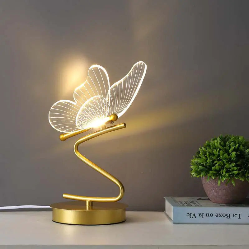 Stylish Butterfly Desk Lamp