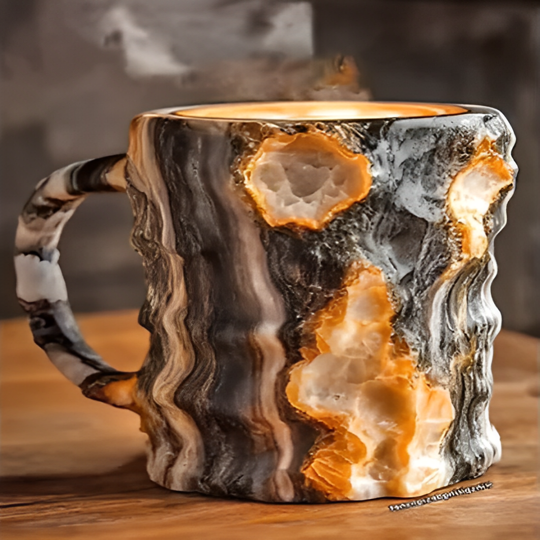 Luxury Crystal Glass Coffee Mug