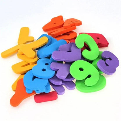 Fun Bath Letters for Kids Learning