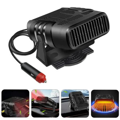 Compact 12V Car Heater Fan