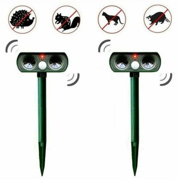 Outdoor Solar Animal Repellent Device