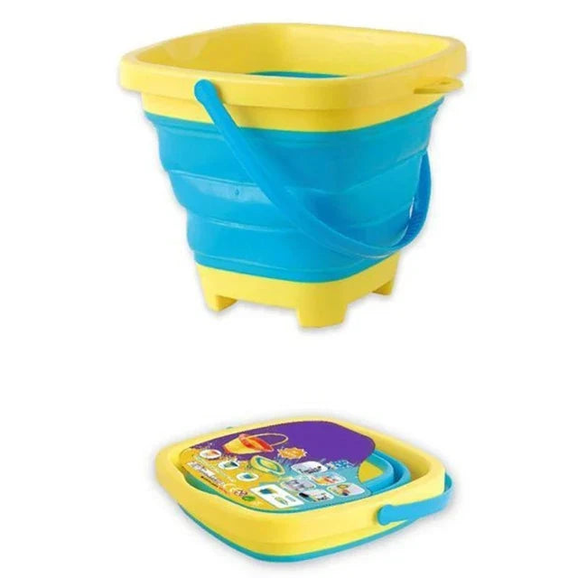 Portable Kids Beach Bucket with Handle