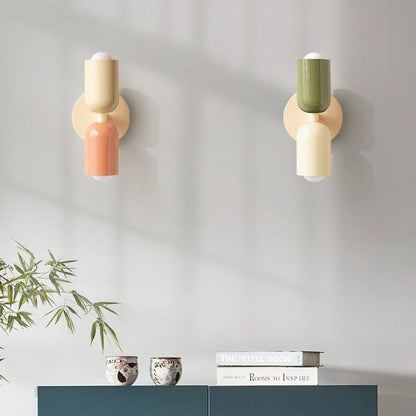 Simple White LED Wall Light