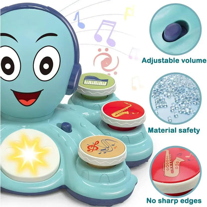 Colorful Octopus Music Toy