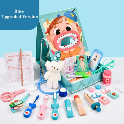 Kids 3-in-1 Doctor Play Set with Store