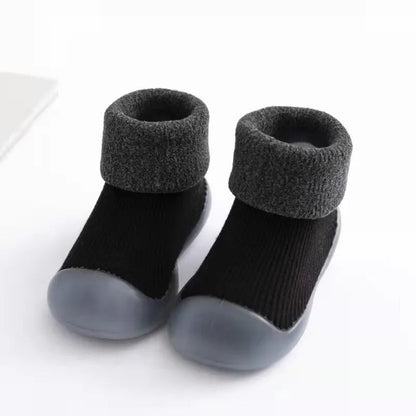 Grip Sole Toddler Socks Shoes for Boys Girls