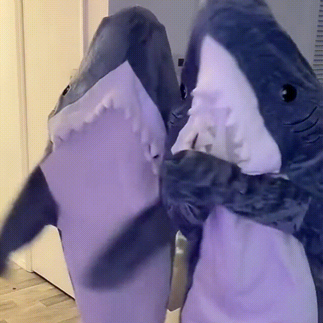 Soft Plush Shark Throw Blanket