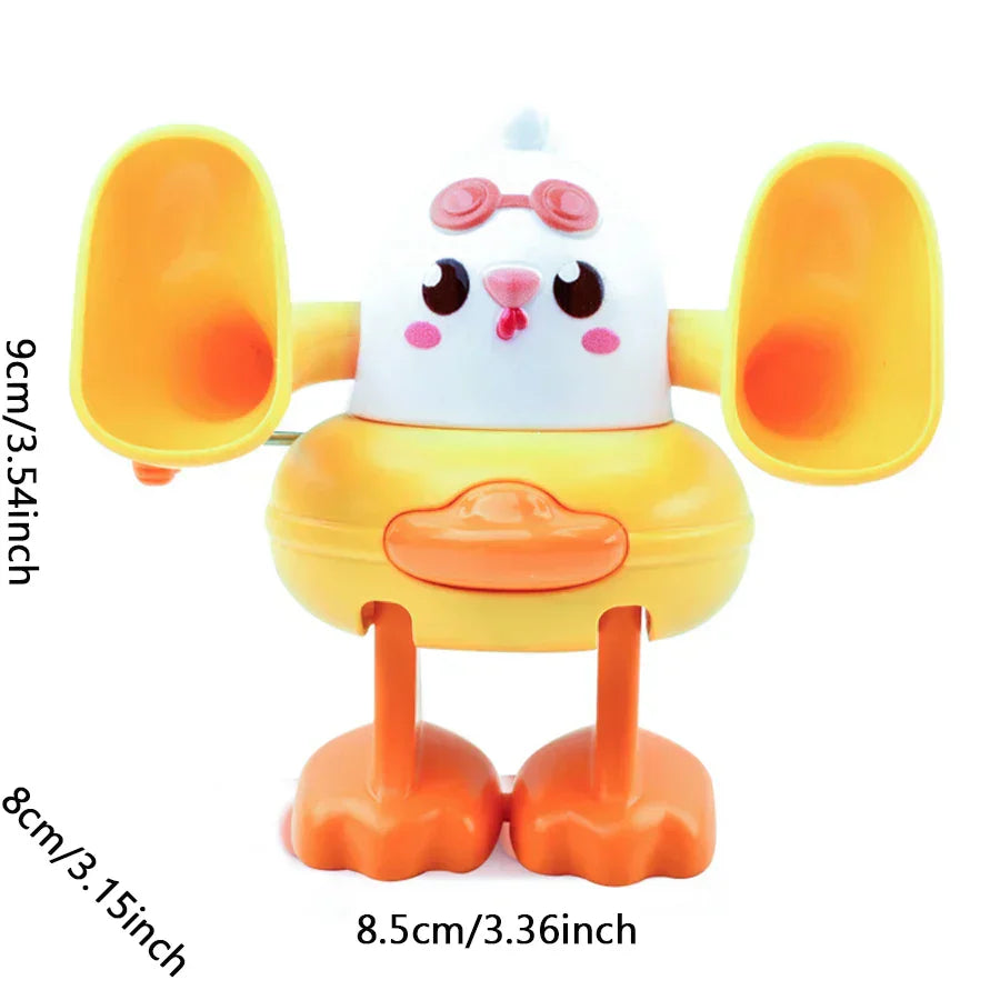 Colorful Wind Up Jumping Animal Toy