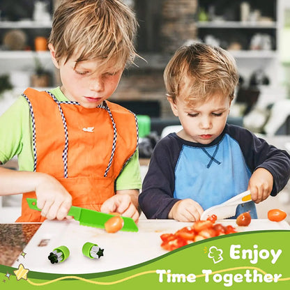Fun Kids Cooking Knife Set for Little Chefs
