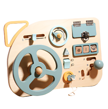 Learning Wooden Toy Car for Kids - Fesara
