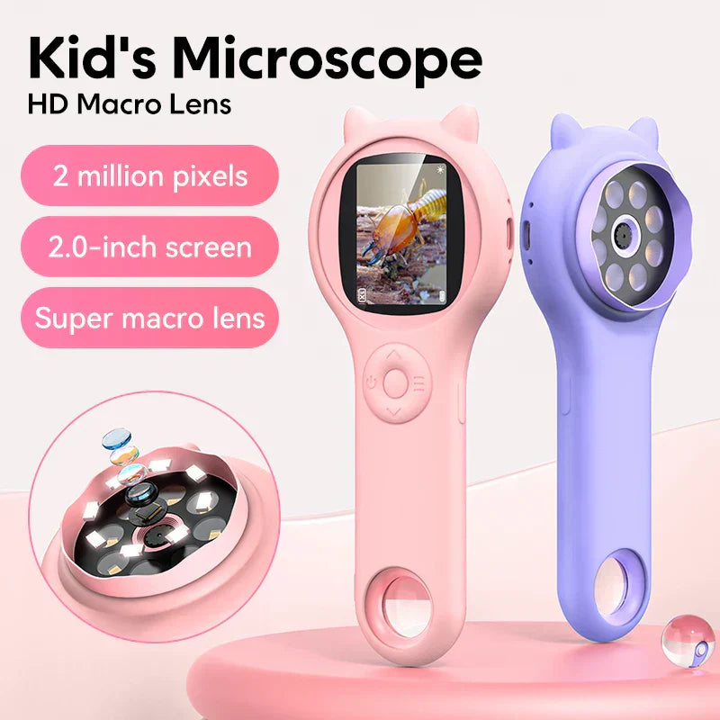 Kids Beginner Microscope Kit